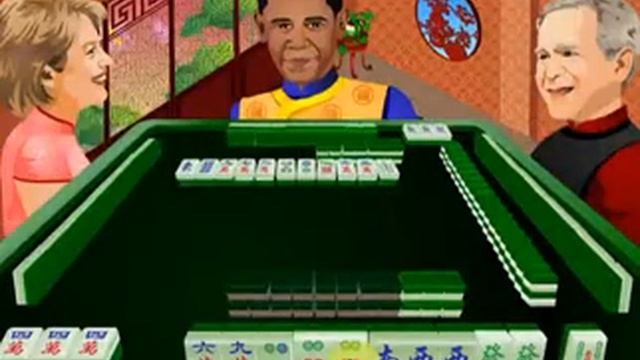 Obama Traditional Mahjong - Flash Game - Casual Gameplay смотреть онлайн