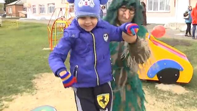 Открытие детской игровой площадки в Проскоково смотреть онлайн