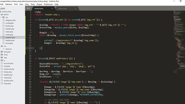 Delete Product with Images || Create an Ecommerce Website using PHP MYSQL and AJAX смотреть онлайн