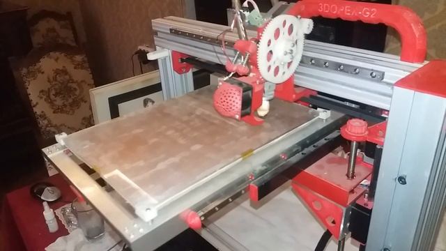 Тест 1- Симуляция режима печати скорость 250мм/сек смотреть онлайн