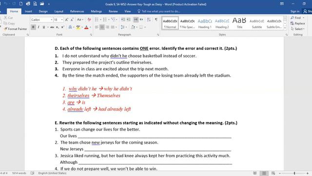 Grade 9-s4-ws3-Tough as Daisy-Part 2 смотреть онлайн