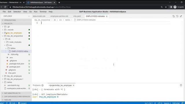 Creating HANA Database Project in SAP BTP | BAS | Step by Step Guide смотреть онлайн