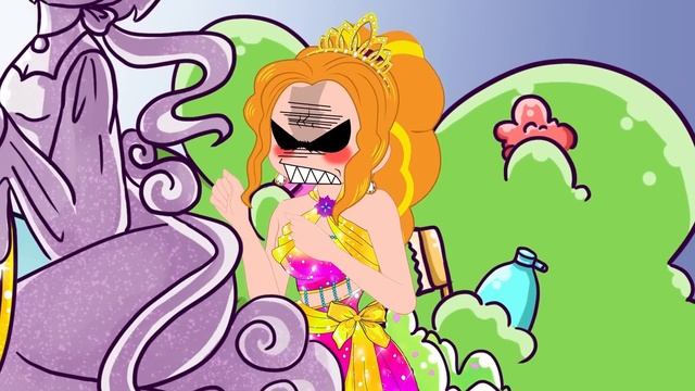 GOOD PRINCESS Vs BAD PRINCESS! Poor Princess Is So Sad | Poor Princess Life Animation