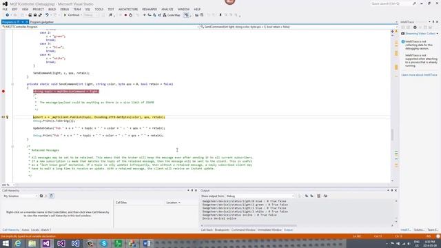 MQTT with Gadgeteer смотреть онлайн