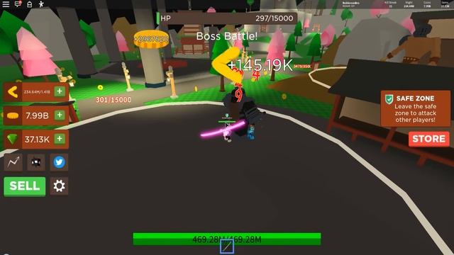 НОВЫЕ АУРЫ И ПИТОМЦЫ В СИМУЛЯТОРЕ ТРЕНИРОВКА НИНДЗЯ! НОВЫЙ КОД! ROBLOX Ninja Training Simulator смотреть онлайн