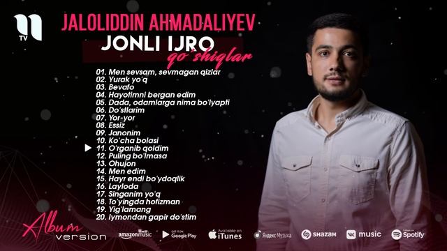 Jaloliddin Ahmadaliyev jonli ijro qo'shiqlar 2021 смотреть онлайн
