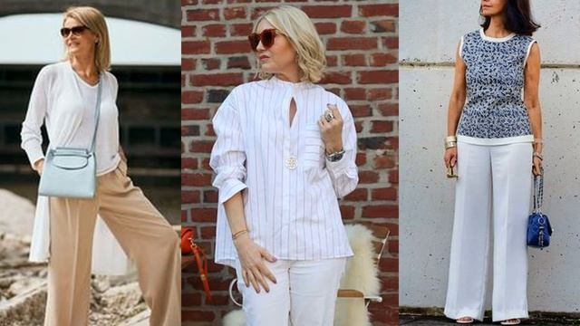 КАКИЕ?БРЮКИ БУДУТ МОДНЫМИ ДЛЯ ЖЕНЩИН 50 ЛЕТ? С ЧЕМ НОСИТЬ И СОЧЕТАТЬ? смотреть онлайн