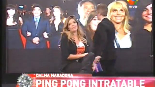 Dalma Maradona pasó por el Ping Pong de Intratables смотреть онлайн