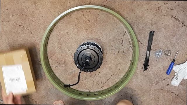 Эпизод 1 - Проект 2022 года электрофэтбайк - Заспицовка электромотора в обод велосипеда смотреть онлайн