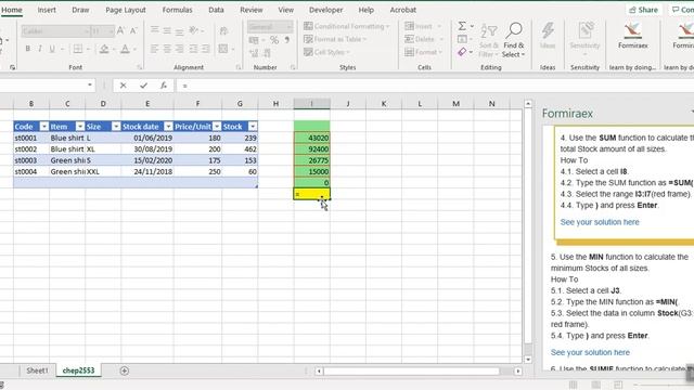Excel Data Table and data reference смотреть онлайн