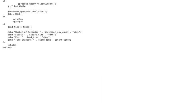Code Review: Optimize PHP and MySQL with PDO смотреть онлайн