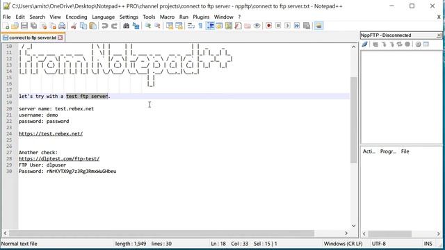 How to Use FTP Client in Notepad++ To Upload & Download Files from Server смотреть онлайн