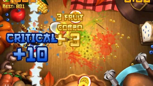 [Apple Arcade] Fruit Ninja Classic+ - Thanksgiving Event смотреть онлайн