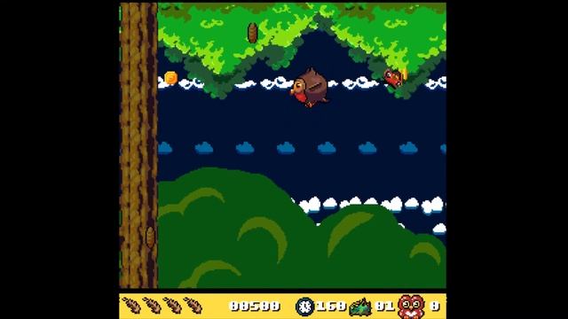Amiga owl game - parallax test смотреть онлайн