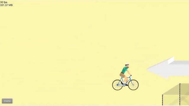 Играем в Happy Wheels - 3D OBST. COURSE смотреть онлайн