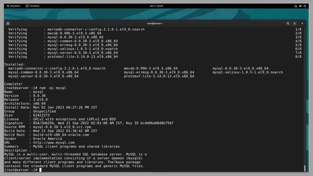 How To Install MySQL 8 on Oracle Linux Server 9 смотреть онлайн