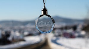 Светящийся брелок с логотипом авто