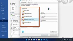 Как изменить параметры печати в Windows 11 | Принтеры HP | HP Support