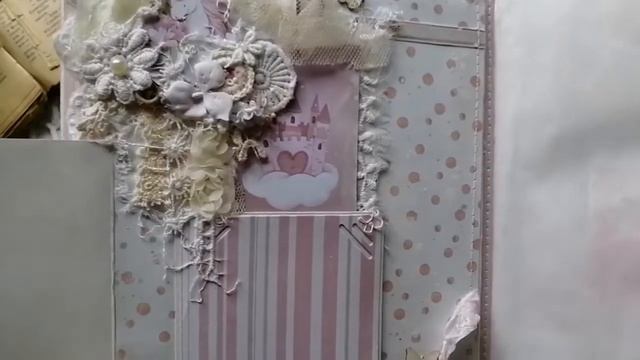 Шебби альбом с единорожками/ скрапбукинг смотреть онлайн