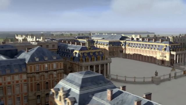 La construction du Château de Versailles (reconstitution 3D) смотреть онлайн