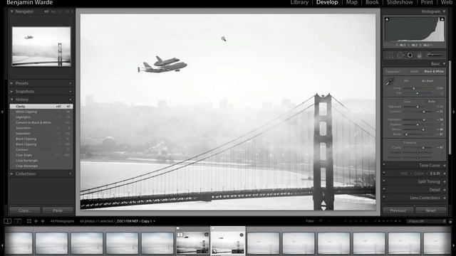 Processing a Space Shuttle Endeavour Photograph in Lightroom смотреть онлайн