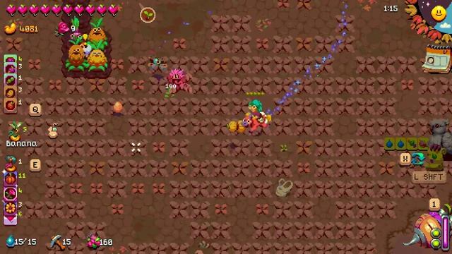 Let's Play Atomicrops: Thyme Flies Update | Steam Release, New Characters, Items, & Guns - Episode смотреть онлайн