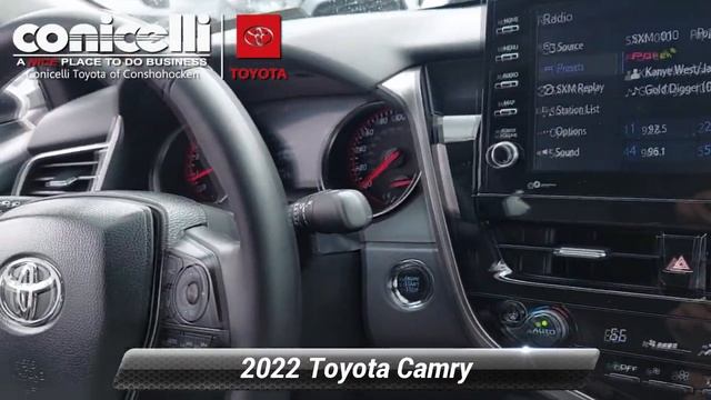Certified 2022 Toyota Camry XSE, Conshohocken, PA TR23609 смотреть онлайн