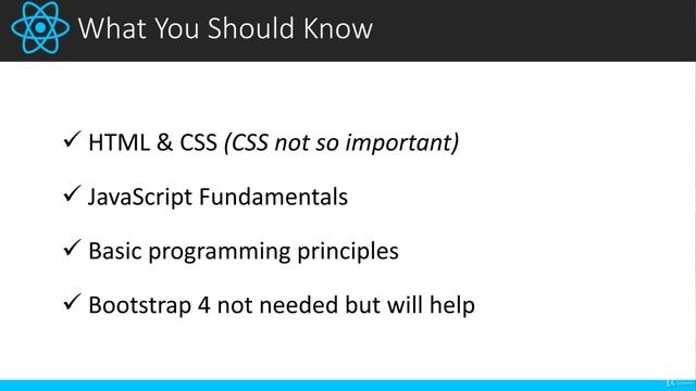 React Front To Back : Welcome To The Course смотреть онлайн