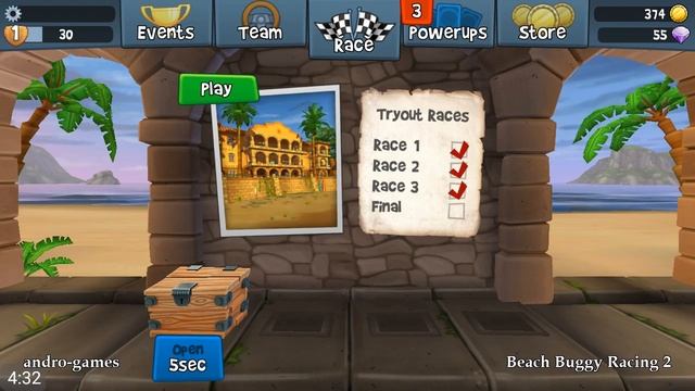 Beach Buggy Racing 2 (by Vector Unit) - racing game for android and iOS - gameplay. смотреть онлайн
