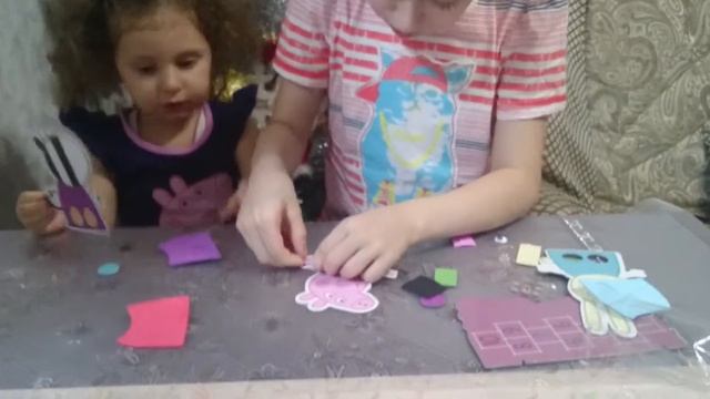 Свинка пеппа.Пальчиковый театр. смотреть онлайн