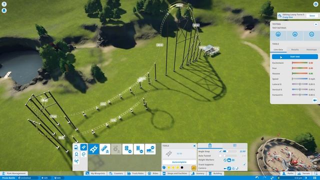 Planet Coaster Tutorial - Coaster Construction смотреть онлайн