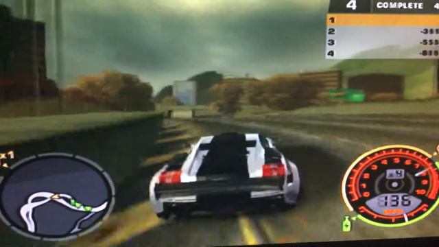 Need For Speed: Most Wanted race featuring Fired Up by Hush смотреть онлайн