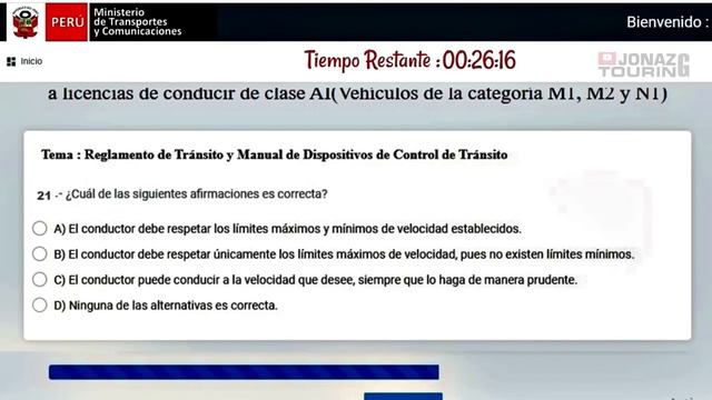 A1 (01) Preguntas y Respuestas 2024 | Examen de Conocimientos Licencia de Conducir |TOURING MTC PER смотреть онлайн