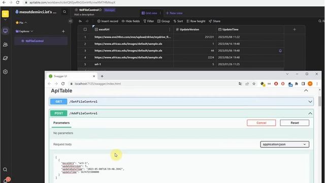 apitable.com excel sheet özelliğini kullanarak net6 da servis işlemleri смотреть онлайн