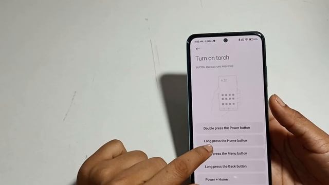Redmi 10 Prime| how to turn on torch setting | button shortcut setting| смотреть онлайн