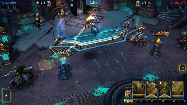Warhammer Age of Sigmar: Realm War #3 Gameplay (Android,APK,iOS) Побеждаем и проигрываем в боях смотреть онлайн