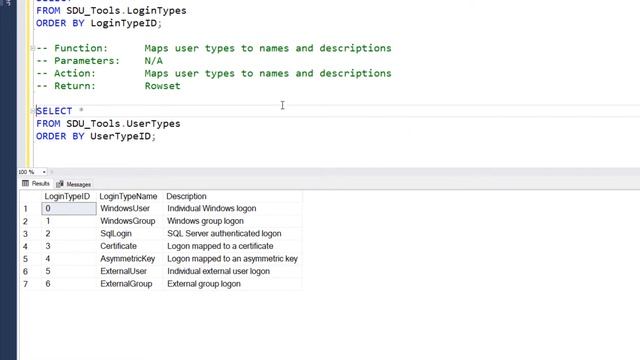 SDU Tools 96 Login Types and User Types in SQL Server смотреть онлайн