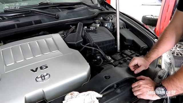 Toyota Camry 3.5 v6 - Revisão pós-compra Básica | 1° Manutenção no Batman JAN 2020 смотреть онлайн