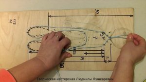 Делаем кукольный каркас.  Чулочные куклы мастер- класс.