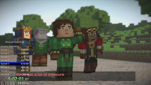 Minecraft Story Mode Full Game Speedrun PB 10:01:13 [WiiU WR] смотреть онлайн