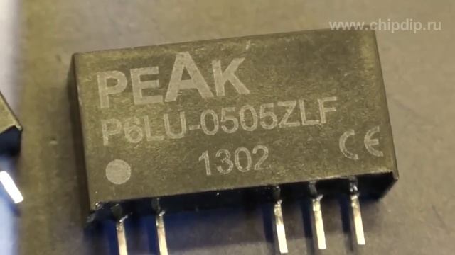 DCDC преобразователи серии P6LU-Z  компании PEAK