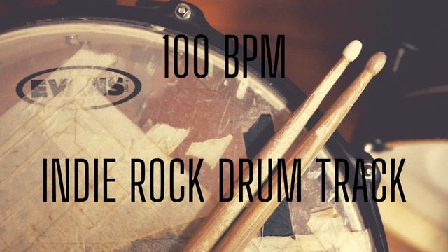 Indie Rock Drums Only 100Bpm By Solidtracks