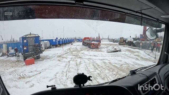 загрузили буровой компрессор чуток высокий едем на выгрузку смотреть онлайн