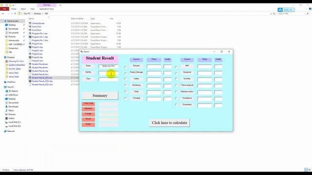 Visual Basic 6.0 (VBA): How to create the file EXE. смотреть онлайн