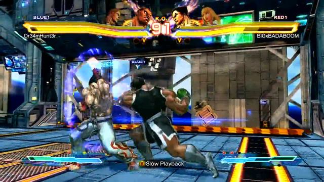 Street Fighter X Tekken (Balrog x Abel) vs (Kazuya x Lili) Xbox LIVE Match смотреть онлайн