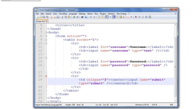How to Make Simple Login Forum Using Html and CSS3 смотреть онлайн