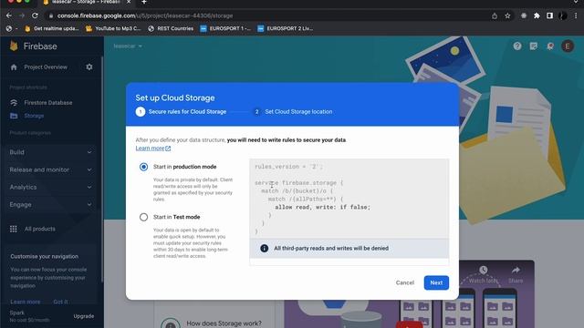 one page app with react and firebase #2 - Setup firebase project смотреть онлайн