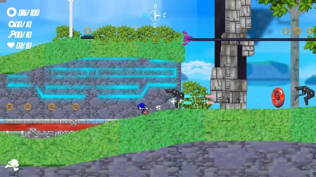 Sonic Frontiers 2D (Fan Game)