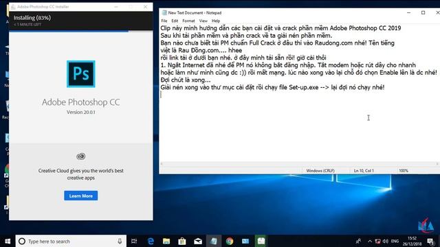 Hướng dẫn tải và cài đặt Adobe Photoshop CC 2019 смотреть онлайн