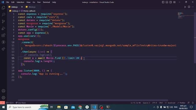 Pagination with mongoose mongodb смотреть онлайн
